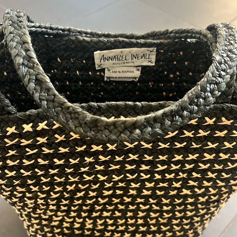 Annabel Ingall Raphia Tote